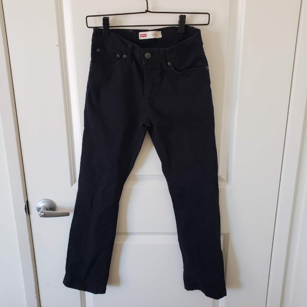 Levi's Black jeans 511 Kids size 14